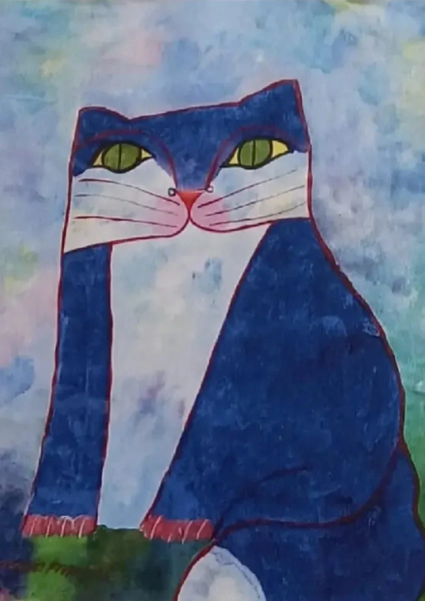 Gato Azul - Aldemir Martins
